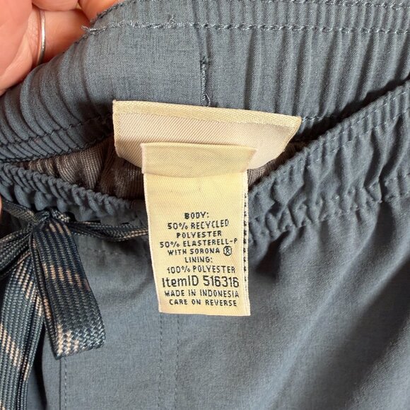 L.L.Bean Multisport Lined Pants Mens Size XXL Blue Performance Hiking Athletic - Picture 10 of 11